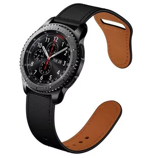 Opaska Pasek Bransoleta Leather Fit Samsung Watch 46Mm 3 45Mm Gear S3 Huawei Watch Gt Gt2 2E Pro Gt3 Amazfit Gtr 2 2E Garmin Venu 2 Vivoavtive 4 Cza.. - Akcesoria do smartwatchy - miniaturka - grafika 1