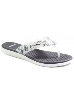 JAPONKI RIDER - 83501 WHITE/BLACK - Rider - Klapki i japonki damskie - miniaturka - grafika 1