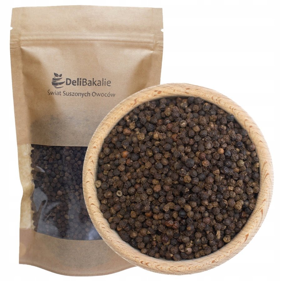 Pieprz czarny ziarnisty 0,25kg aromatyczny PrzyprawyDeli24