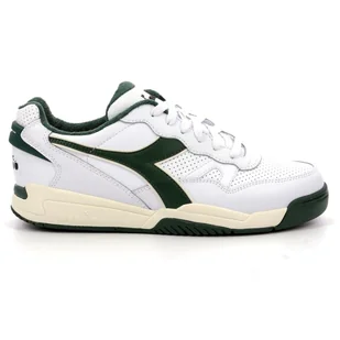 Buty męskie Diadora Winner skórzane sportowe biało-zielone-42 - Półbuty męskie - miniaturka - grafika 1