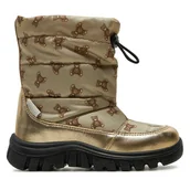 Buty dla dziewczynek - Śniegowce Naturino Falcotto By Naturino Poznurr 3 0013001598.03.0Q06 S Beżowy - miniaturka - grafika 1