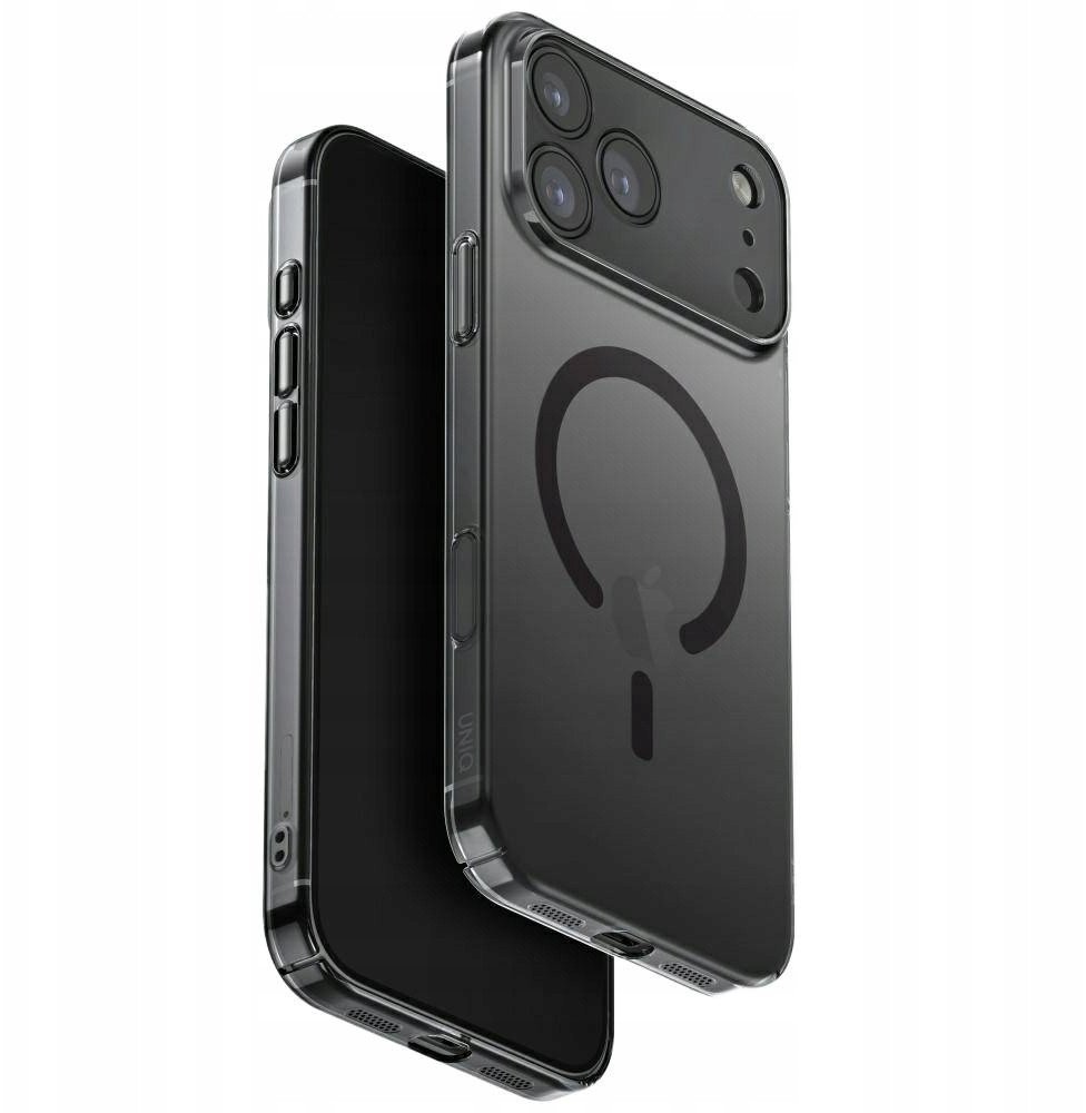 UNIQ Airsuit Case for iPhone 17 Pro Max Magclick Charging Black