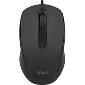 Myszki - SAVIO MB-02 Czarny - miniaturka - grafika 1