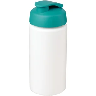 Bidon Baseline® Plus o pojemności 500 ml z wieczkiem zaciskowym i uchwytem - Shakery i bidony sportowe - miniaturka - grafika 1