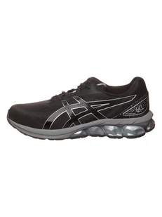 asics Sneakersy "Quantum 180 VII" w kolorze czarno-szarym - Trampki męskie - miniaturka - grafika 1