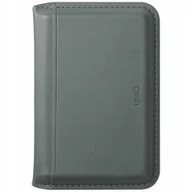 Portfele - Magnetyczny portfel Rfid Uniq Lyden Ds stojak na telefon zielony - miniaturka - grafika 1
