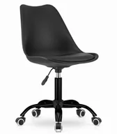 Fotele i krzesła biurowe - LEOBERT Krzesło biurowe LEOBERT Krzesło obrotowe ANDRIA czarna podstawa czarno-czarne model_3468_1-ANDRIA-SVAX25 - miniaturka - grafika 1