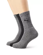 Skarpetki damskie - Puma - Unisex Sport skarpety 3-pak, biały/szary/czarny, 35-38 - miniaturka - grafika 1