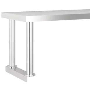 Kuchenny stół roboczy z półką, 120x60x115 cm, stal nierdzewna - Meble gastronomiczne - miniaturka - grafika 10