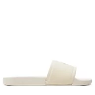 Klapki i japonki męskie - Klapki Calvin Klein Jeans Slide Institutional Metallic YM0YM01018 Szary - miniaturka - grafika 1