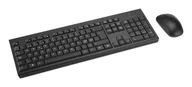 Zestawy myszka + klawiatura - Kensington KM270 EQ klawiatura Dołączona myszka Biuro RF Wireless + Bluetooth QWERTY Skandynawia Czarny - miniaturka - grafika 1