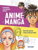Poradniki hobbystyczne - Rysowanie i malowanie twarzy. Anime i manga. Tworzenie postaci i twarzy krok po kroku - miniaturka - grafika 1
