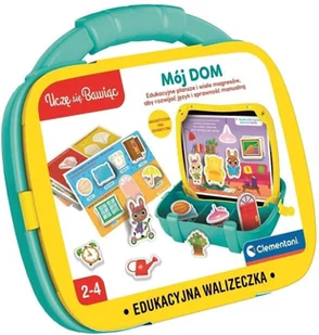 CLE BABY edukacyjna walizeczka Mój dom 50391 - Zabawki interaktywne dla dzieci - miniaturka - grafika 1