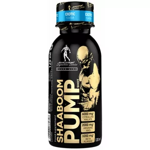 Kevin Levrone Shaaboom Pump Shot 120ml - Spalacze tłuszczu - miniaturka - grafika 1