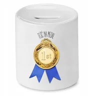 Skarbonki - SKARBONKA DLA TEŚCIA NA MEDAL PREZENT z Nadrukiem ze Zdjęciem - miniaturka - grafika 1