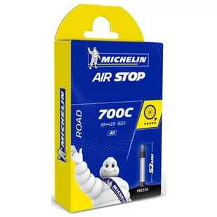 Michelin 27/28 cale drogach wąż A1 AIRSTOP, czarny 155723 - Opony rowerowe - miniaturka - grafika 1