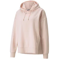Odzież sportowa dziecięca - Bluza damska Puma HER Hoodie TR jasnoróżowa - miniaturka - grafika 1