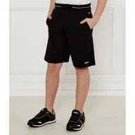 Spodnie i spodenki dla chłopców - BOSS Kidswear Szorty Regular Fit - miniaturka - grafika 1