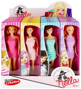 Mega Creative Lalka 29cm Mc Nella Disp 12/72/144 - Lalki dla dziewczynek - miniaturka - grafika 1
