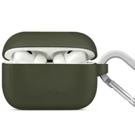 Akcesoria do słuchawek - Etui ochronne na słuchawki UNIQ Vencer do AirPods Pro 2 gen. Silicone zielony/moss green - miniaturka - grafika 1