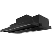 Okapy kuchenne - Maan Corona Bis Touch 60 Czarny - miniaturka - grafika 1