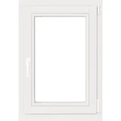 Okna - Okno drewniane 3-szybowe fasadowe białe 90 O4 565x835 mm rozwierno-uchylne prawe - miniaturka - grafika 1