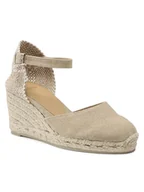 Espadryle damskie - Castañer Espadryle Carol/6/002 021655-2017 Beżowy - miniaturka - grafika 1