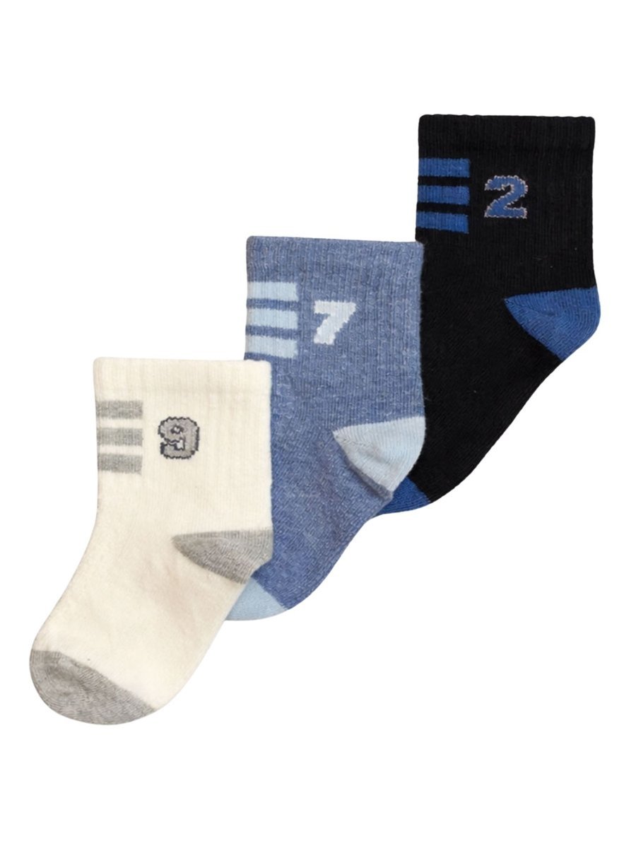 Skarpetki chłopięce skarpety dziecięce bawełniane długie 3PAK 31-34 MYWAY