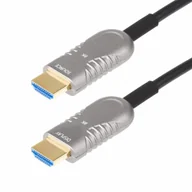 Pozostałe akcesoria sieciowe - StarTech.com 8K-A-50F-HDMI-CABLE kabel HDMI 15,2 m HDMI Typu A (Standard) Czarny, Srebrny - miniaturka - grafika 1