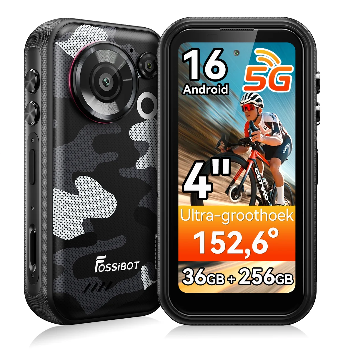 FOSSiBOT F116 Pro 5G 12/256GB Szary