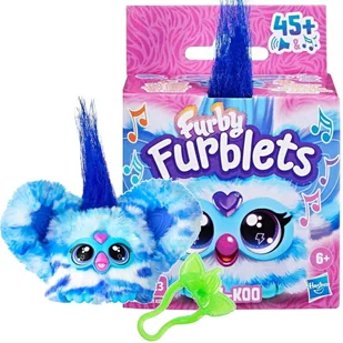 Furby Furblets Ooh-Koo Interaktywna Maskotka 45 Dźwięków Hasbro - Zabawki interaktywne dla dzieci - miniaturka - grafika 1