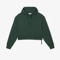 Bluzy damskie - Damska Bluza LACOSTE SWEATSHIRTS SF0281.5HX – Zielony - miniaturka - grafika 1