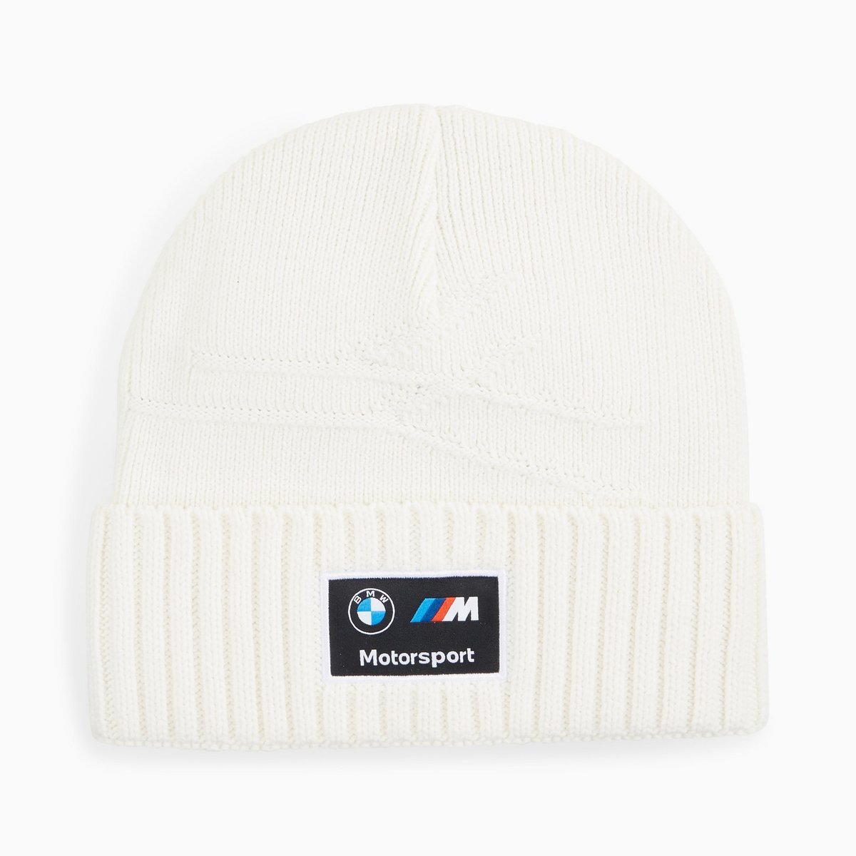 Czapka zimowa unisex Puma BMW MMS CLASSIC CUFF biała 02567002