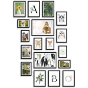 Ramki na zdjęcia - Zestaw czarnych ramek galeria Pinia 2 GF0006 - miniaturka - grafika 1