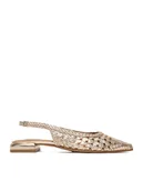 Baleriny - MEXX Baleriny EO-WI40-11268-01 Złoty - miniaturka - grafika 1