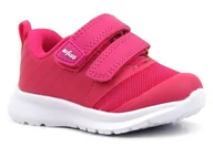 Buty dla dziewczynek - Adidasy, obuwie sportowe dziecięce na rzepy - BEFADO 516P086, ciemnoróżowe - Befado - miniaturka - grafika 1
