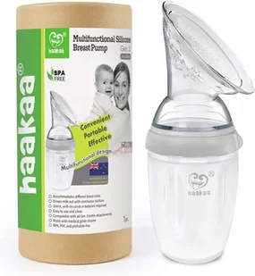 Haakaa gen. 3 Kolektor mleka Magiczna butelka 250ml Silikonowy laktator - Laktatory - miniaturka - grafika 1