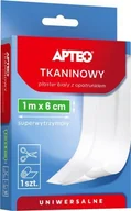 Apteczki i materiały opatrunkowe - SYNOPTIS PHARMA SP. Z O.O. APTEO CARE Plaster tkaninowy z opatrunkiem 1m x 6 cm 1 szt - miniaturka - grafika 1