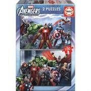 Puzzle - Educa Avengers puzzle 2 x 100 elementów - miniaturka - grafika 1