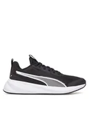 Buty dla dziewczynek - Puma Sneakersy Flyer Lite 3 Jr 401526 01 Czarny - miniaturka - grafika 1