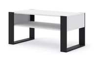 Ławy i stoliki kawowe - Ława stolik kawowy MONDI 100x50 cm biały mat - miniaturka - grafika 1