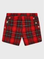 Spodenki damskie - Guess Szorty materiałowe J2BD03 WF040 Czerwony Regular Fit - miniaturka - grafika 1