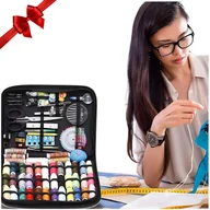 Pasmanteria - PROFESJONALNY PRZYBORNIK KRAWIECKI ZESTAW DO SZYCIA NICI IGŁY 226EL - miniaturka - grafika 1