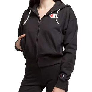 Champion Zip-Through C Logo Hoodie > 112639-KK001 - Bluzy sportowe damskie - miniaturka - grafika 1