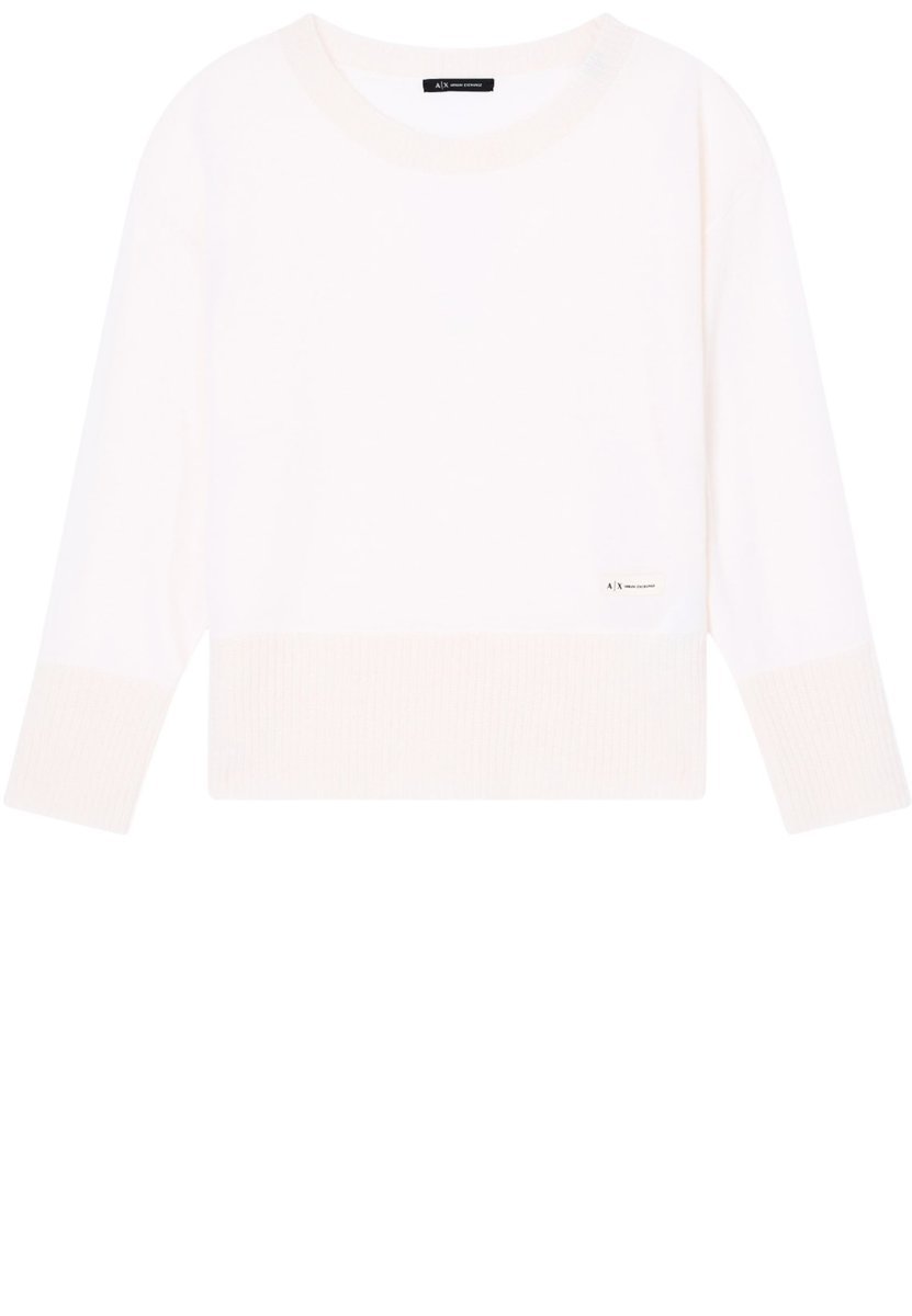 sweter kobieta AX-Armani 0772af16602-pa girocollo