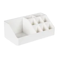 Pojemniki łazienkowe - Organizer MARIE 17 x 9 x 6 cm biały - miniaturka - grafika 1