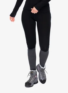 Legginsy damskie Icebreaker 200 ZoneKnit - black/jet hthr - Kalesony - miniaturka - grafika 1