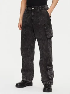 Alpha Industries Jeansy Canvas Acid Pant 156212 Czarny Regular Fit - Spodnie męskie - miniaturka - grafika 1