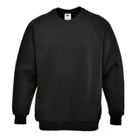 Bluzy męskie - Bluza Roma PORTWEST [B300] Czarny 4XL - miniaturka - grafika 1