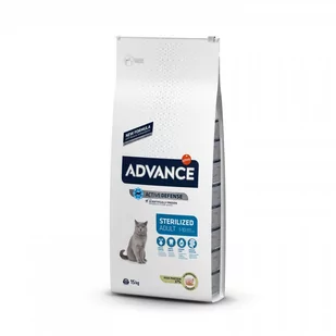 ADVANCE Sterilized Turkey 15 kg - Sucha karma dla kotów - miniaturka - grafika 1